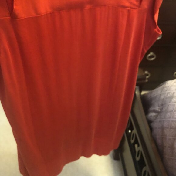 Anthropologie Maeve Ally Crupo Tunic Red Color Sz LargeNWT - Picture 6 of 6